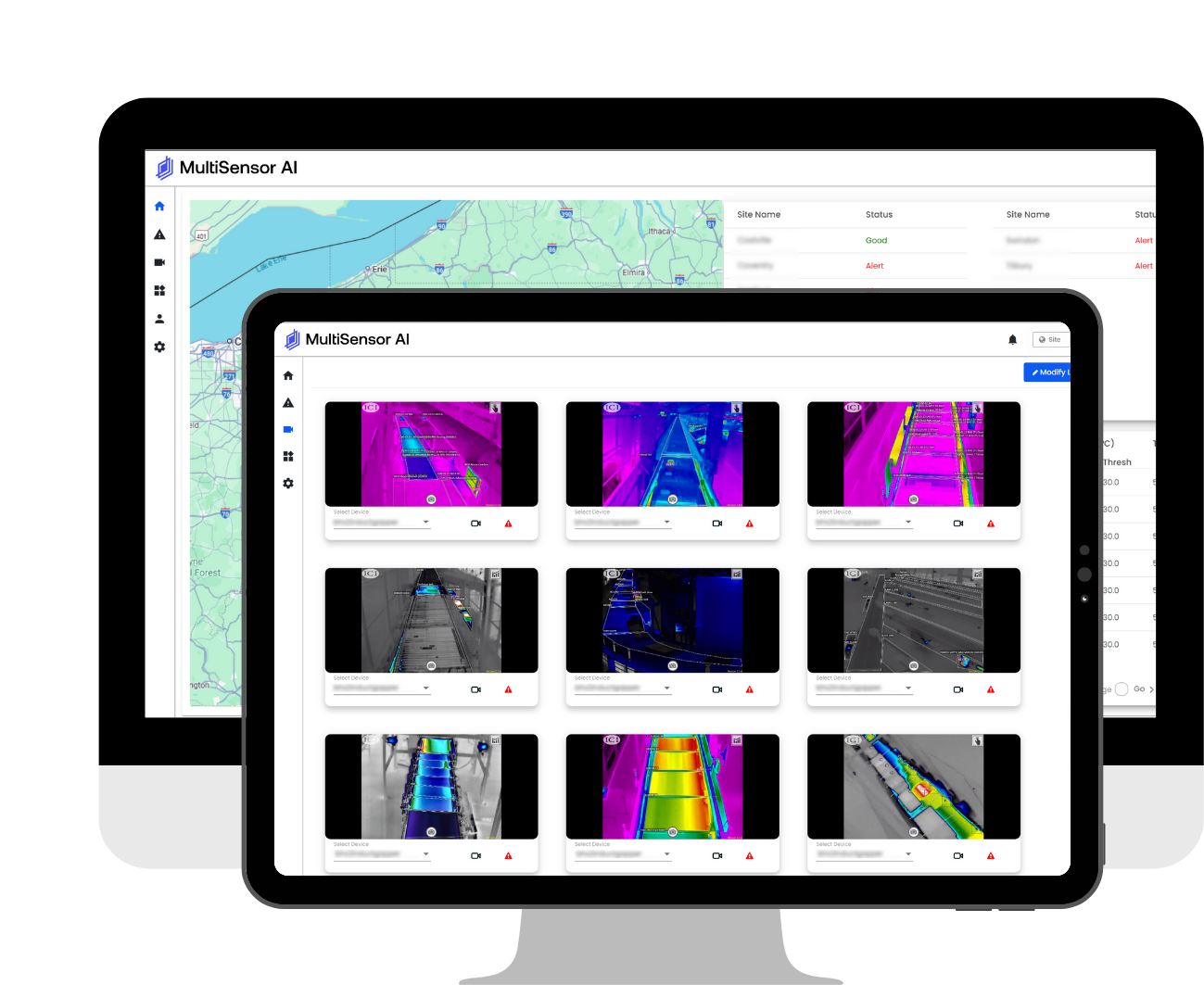 MSAI Connect on tablet and monitor (3)